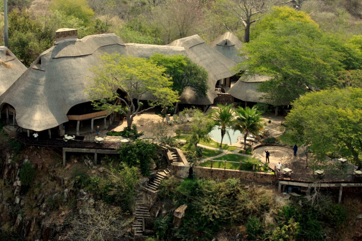 Aerial Photo of Chilo Gorge Safari Lodge